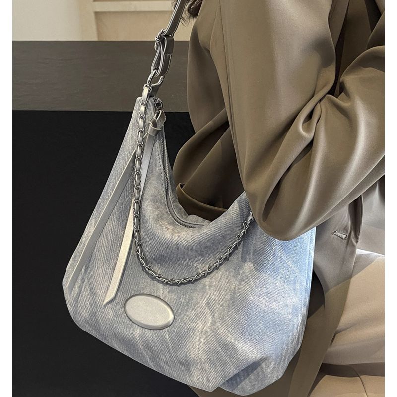 Elegante Denim Hobo Tasche Brehn