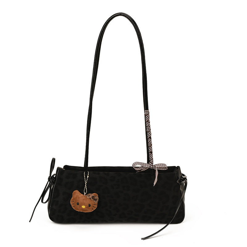 Leopardprint-Handtasche
