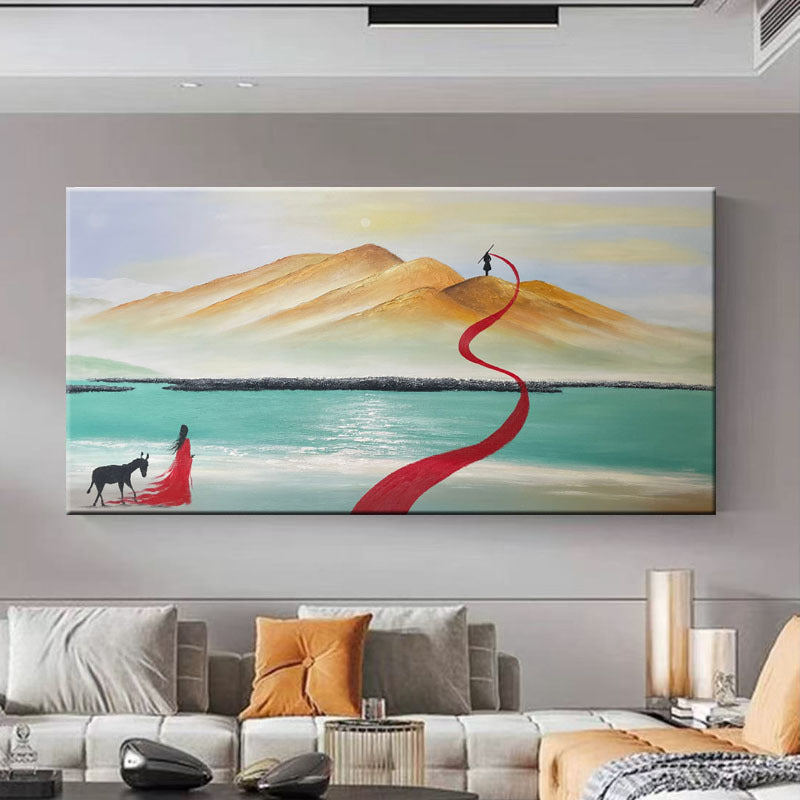 Künstlerische Landschaft Leinwand Kunstwerk