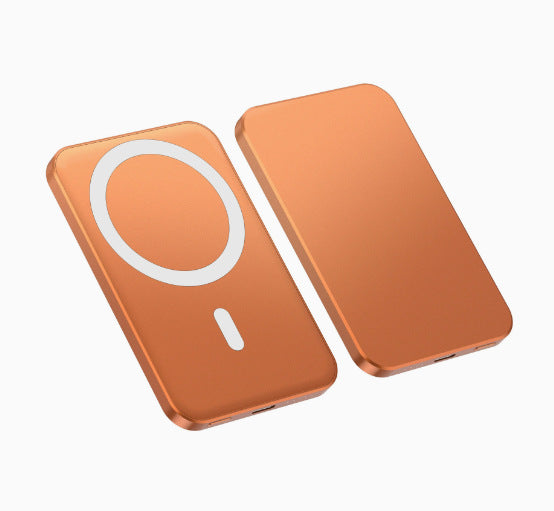 Magnetische Powerbank mit Schnellladender Qi-Funktion Brehn