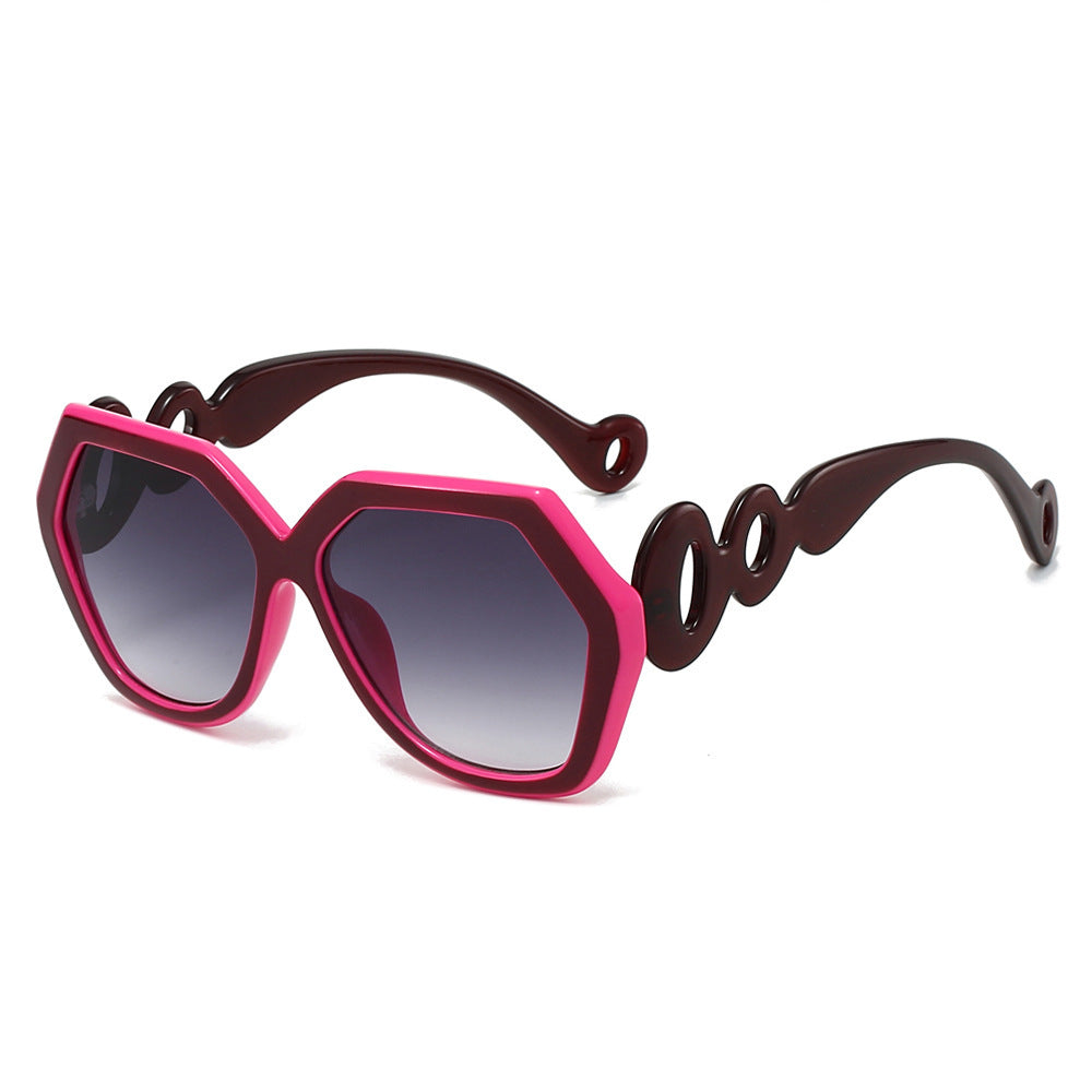 Künstlerische geometrische Sonnenbrille Brehn