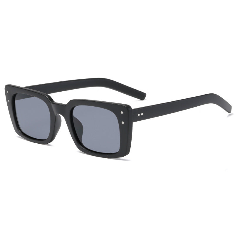 Damen modische Sonnenbrille im modernen rechteckigen Design Brehn