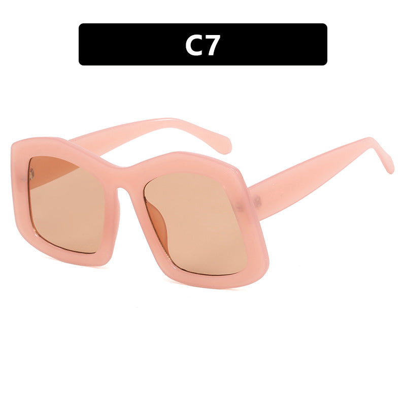 Damen große Sonnenbrille mit modischem Design und UV-Schutz Brehn
