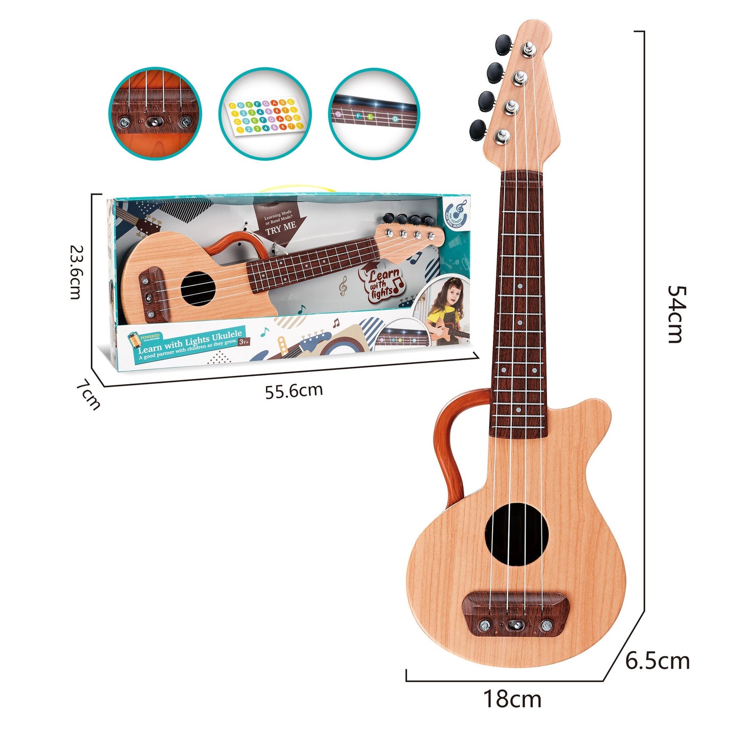 Interaktives Lernen Ukulele Brehn