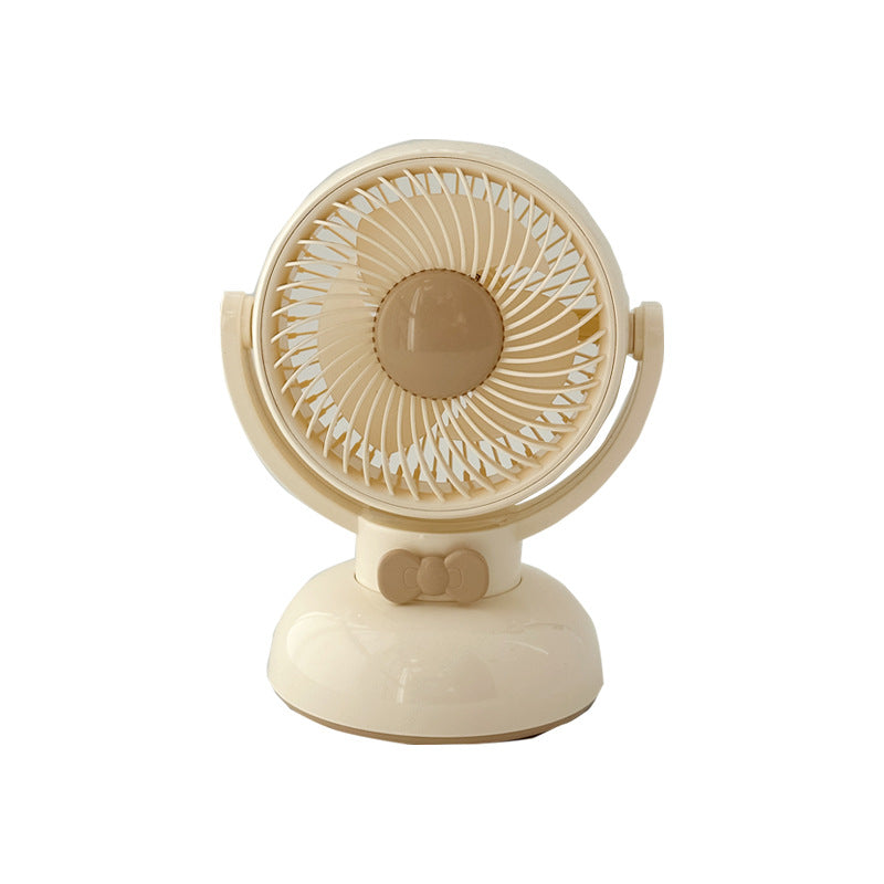 Unisex Tragbarer Tischventilator mit verspieltem Design und einstellbarer Neigung Brehn