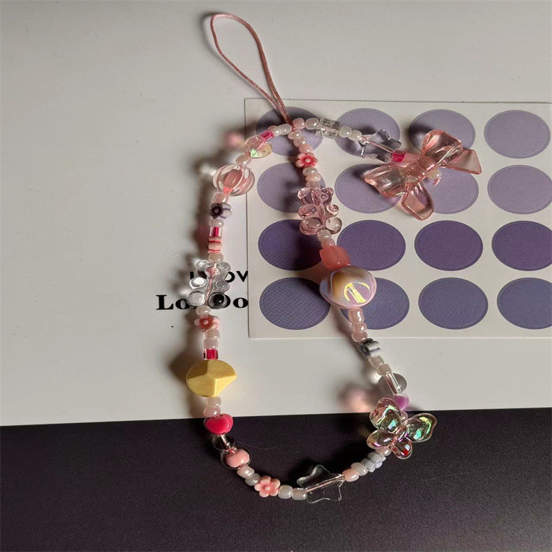 Einzigartiges Perlencharme-Handy-Lanyard Brehn