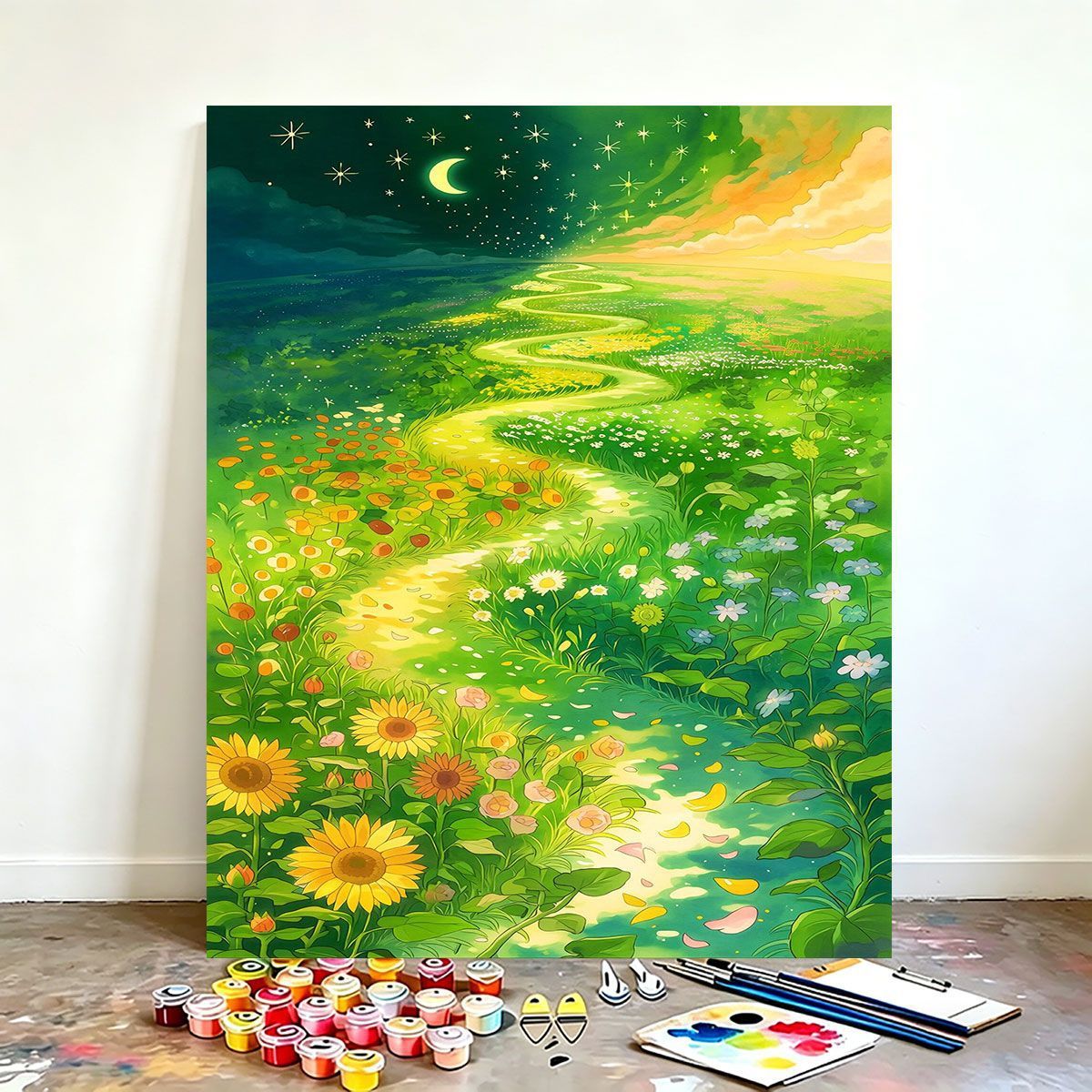 DIY Malen nach Zahlen Kunstset Brehn