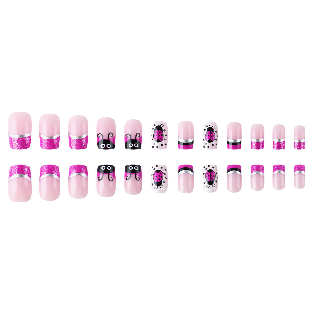Künstlerisches Marienkäfer Nagelkunst Set Brehn