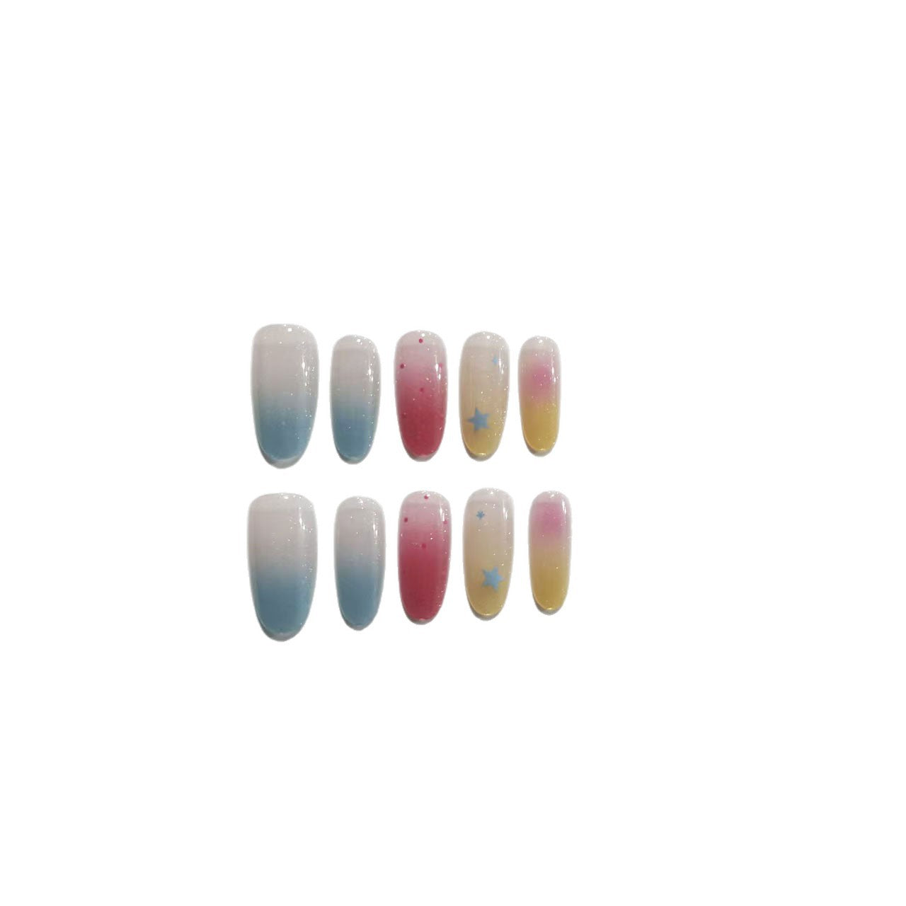 Artistic Ombre Nageldesign Set Brehn