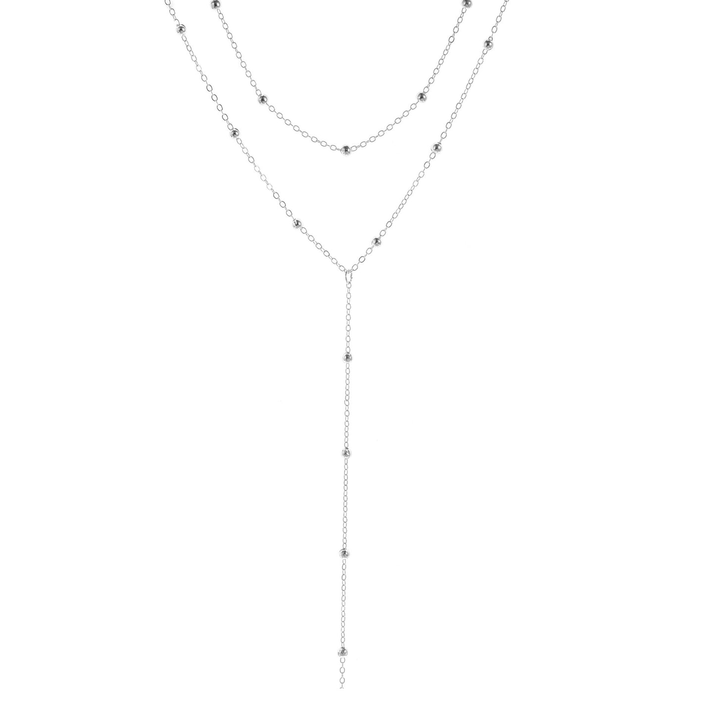 Multi-Schicht Lariat Halskette Brehn