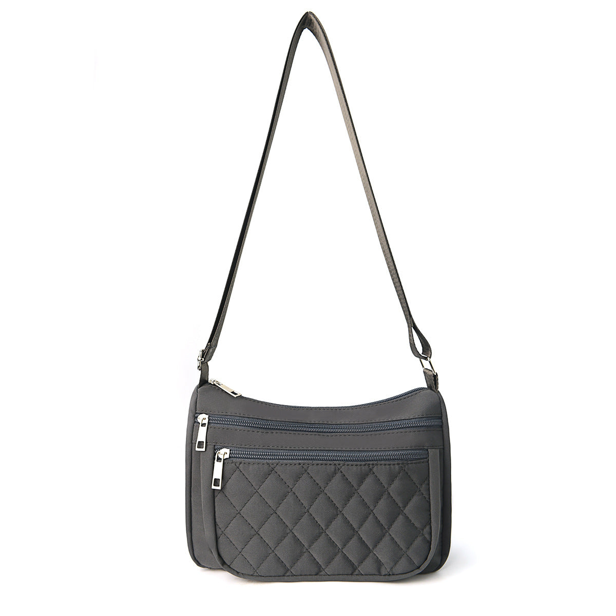 Schultertasche mit Weichem, Gestepptem Design Brehn