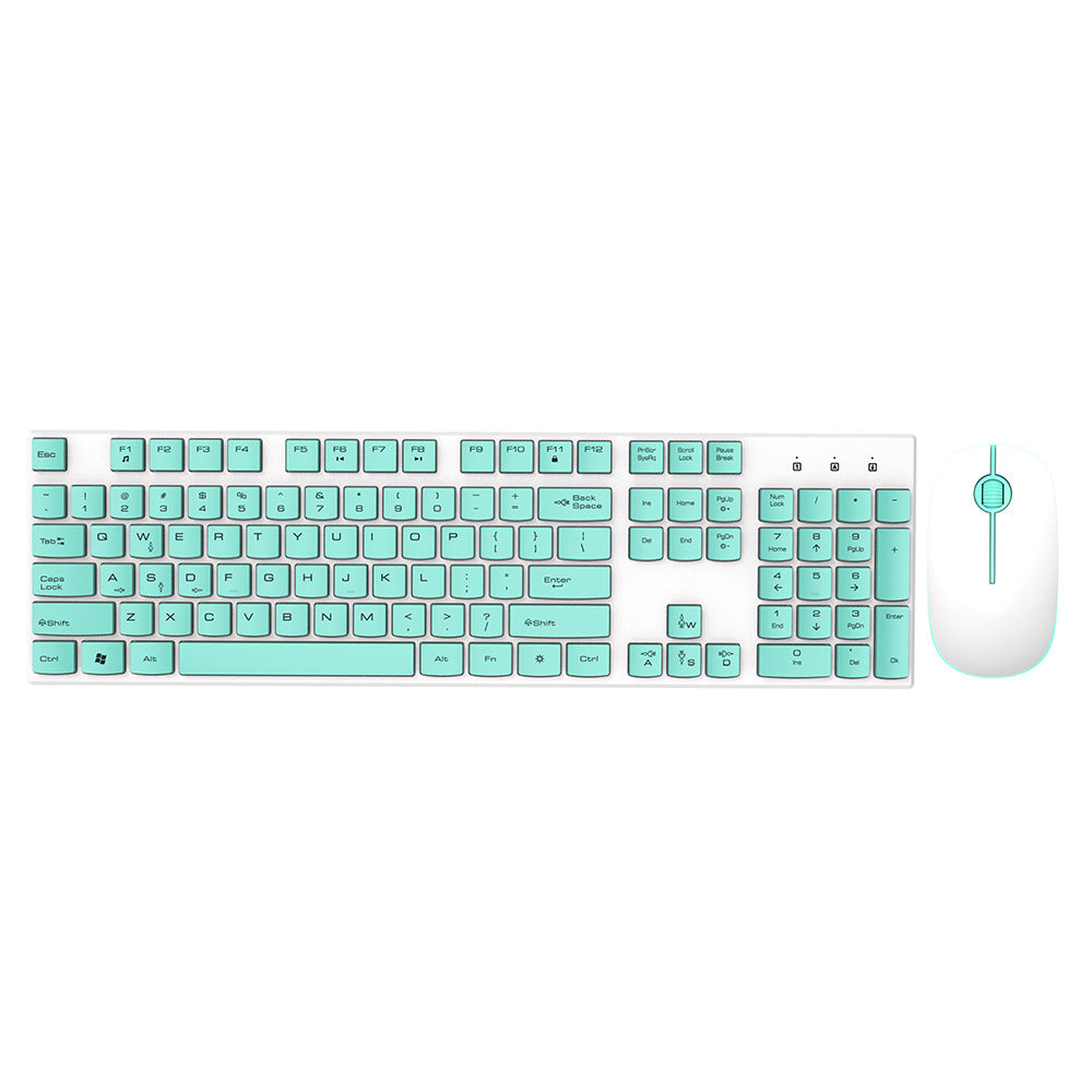 Slimline Kabelloses Tastatur und Maus Set Brehn