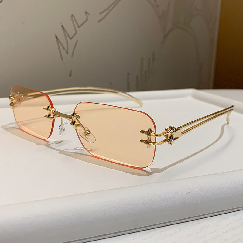Damen filigrane Brille Brehn