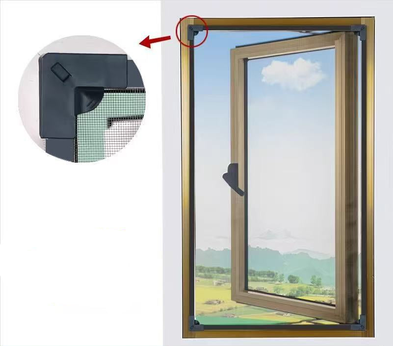 Verstellbare Fensterinsektenbarriere Brehn