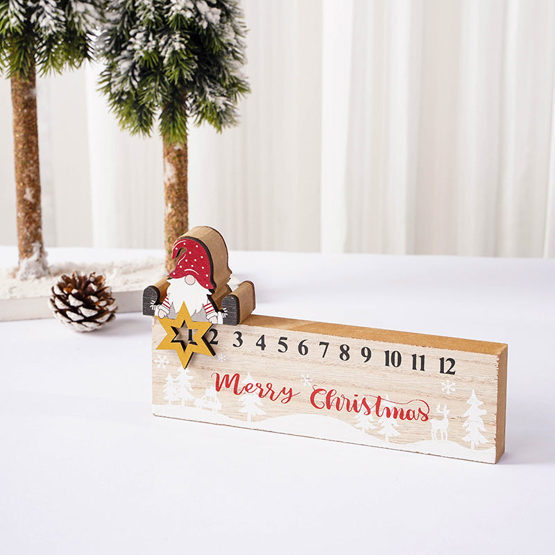 Adventskalender-Countdown Dekoration Brehn