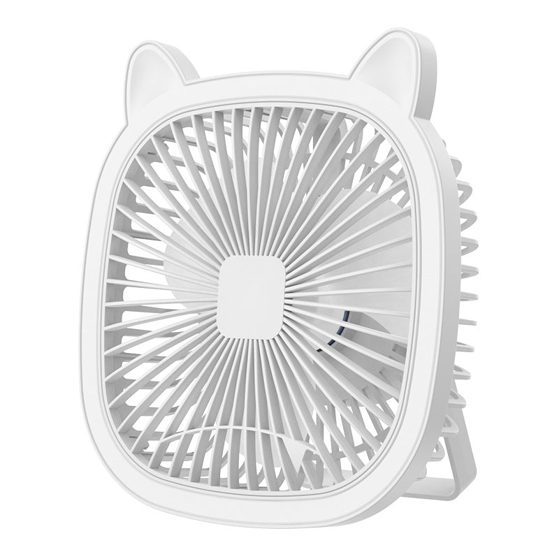 Damen Tragbarer Mini-Tischventilator im niedlichen Katzen-Design Brehn