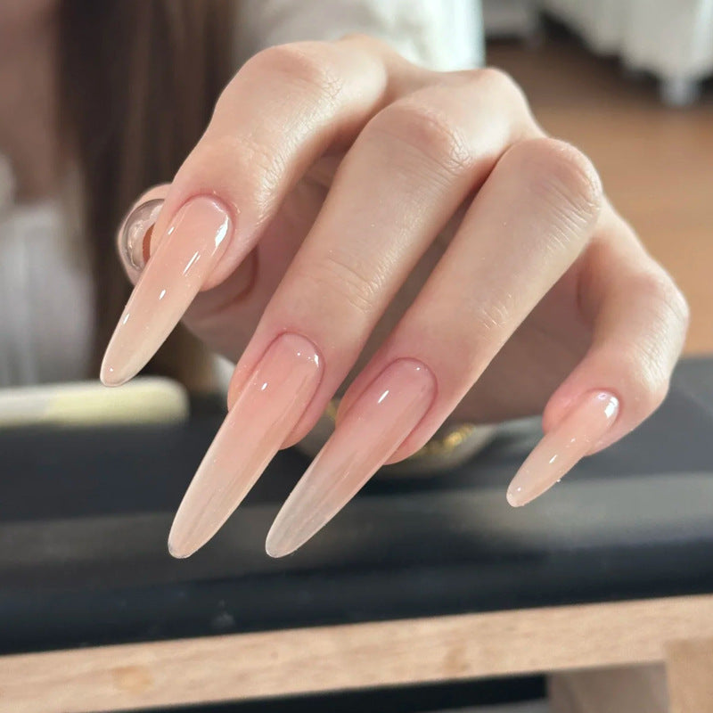 Premium Lange Stiletto Press-On Nägel Brehn