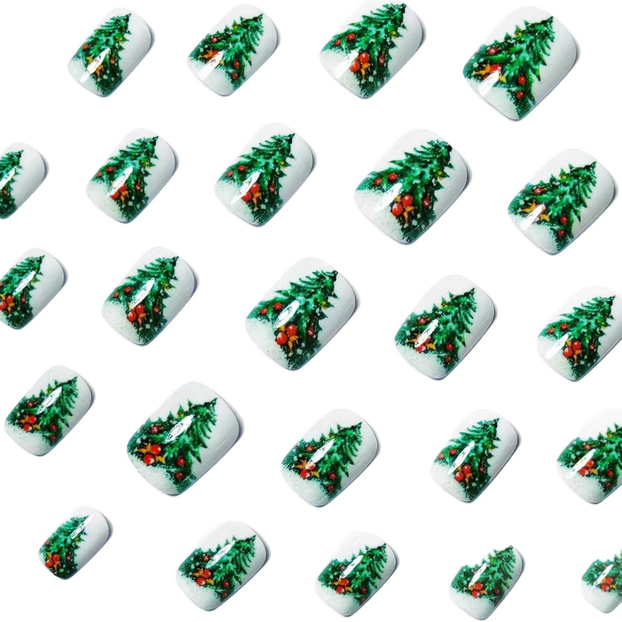 Weihnachtskunstnägel Brehn