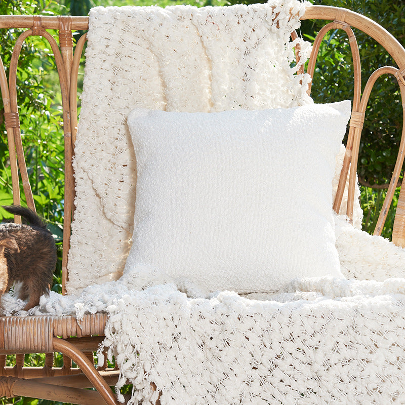 Texturiertes Outdoor-Kissen