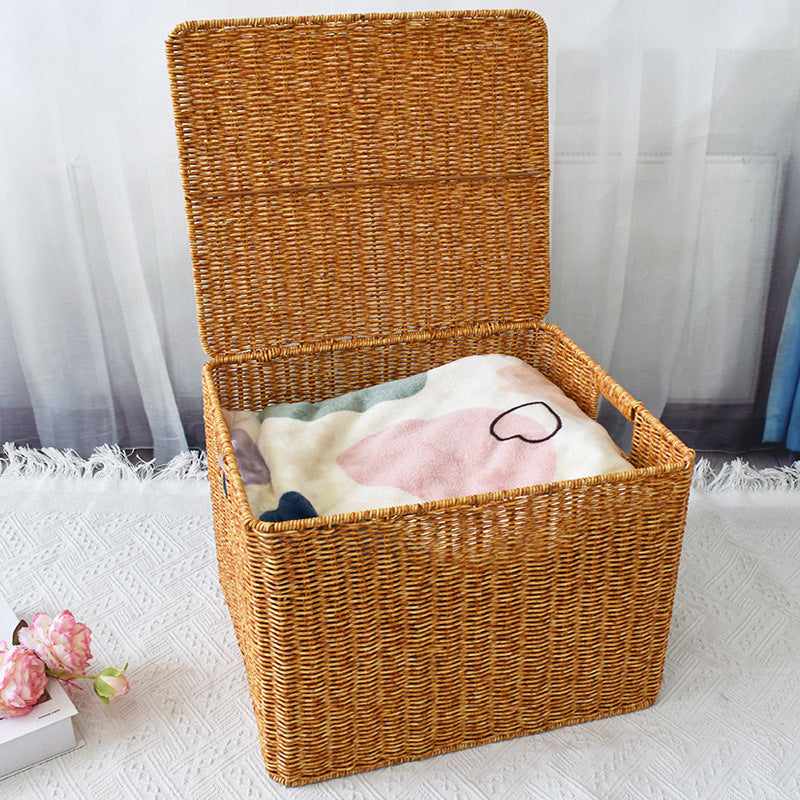 Woven Storage Cube mit Deckel Brehn