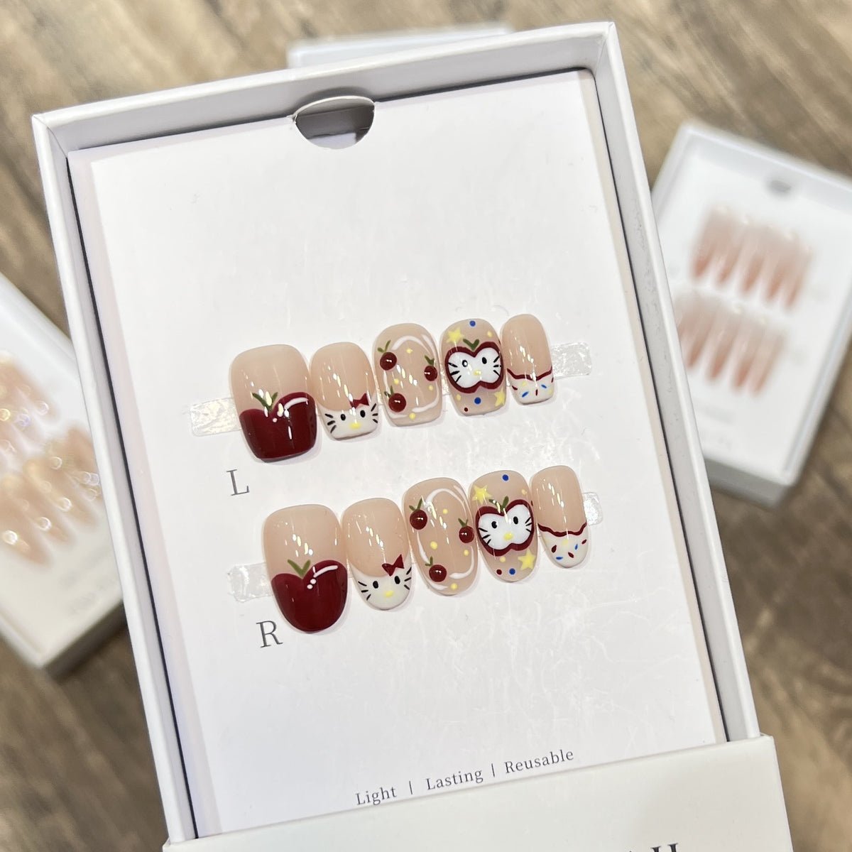 Künstlerisches Charakterthemen-Presse-Nagelkunst-Set Brehn