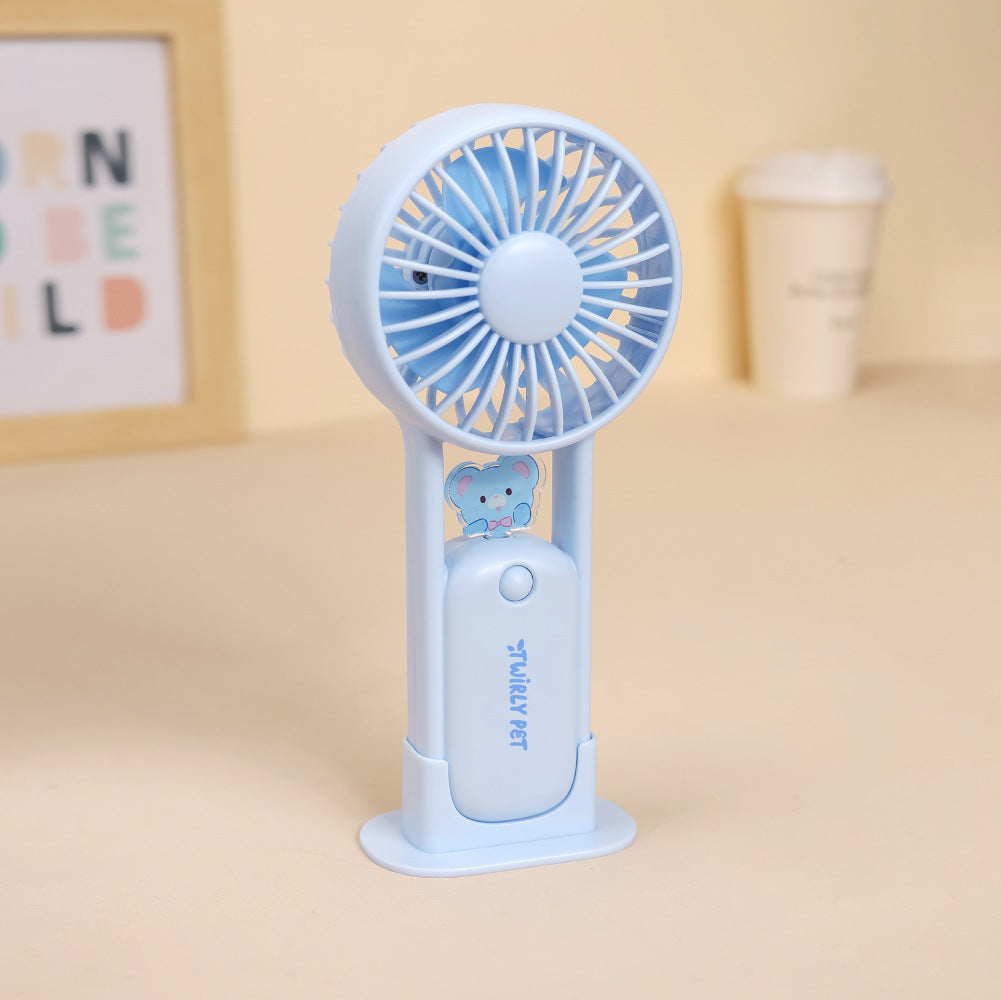 Damen tragbarer Akku Handventilator mit Multifunktionsdesign Brehn