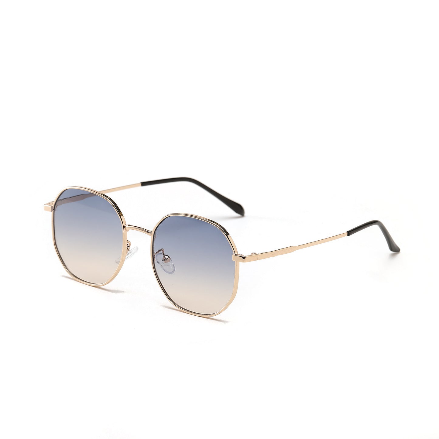 Damen elegante Sonnenbrille mit auffälliger Rahmenstruktur Brehn