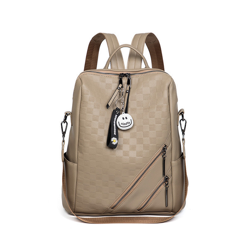 Karomuster Stylischer Rucksack Brehn
