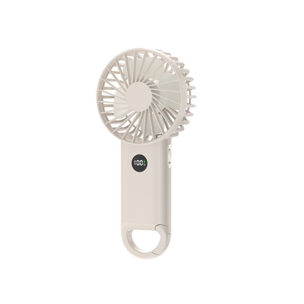 Unisex Hochleistungs-Handheld-Kühlventilator mit Smart-LED-Display Brehn