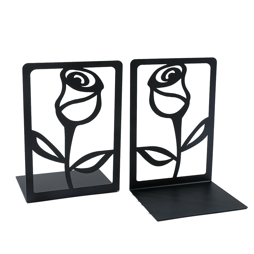 Blumeninspiriertes dekoratives Buchstützen