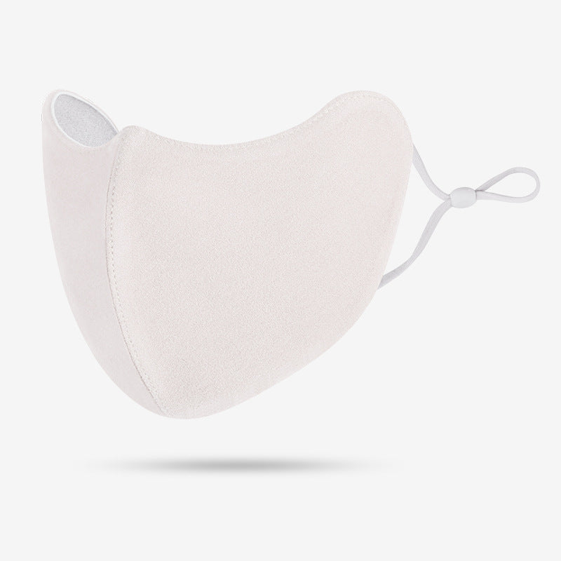Konturiertes Soft-Touch wiederverwendbares Komfort-Gesichtsmasken mit skulptiertem 3D-Anpassung und verstellbarem elastischem Steg Brehn