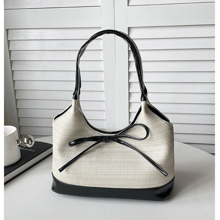 Elegante Bow-Akzent Tragetasche