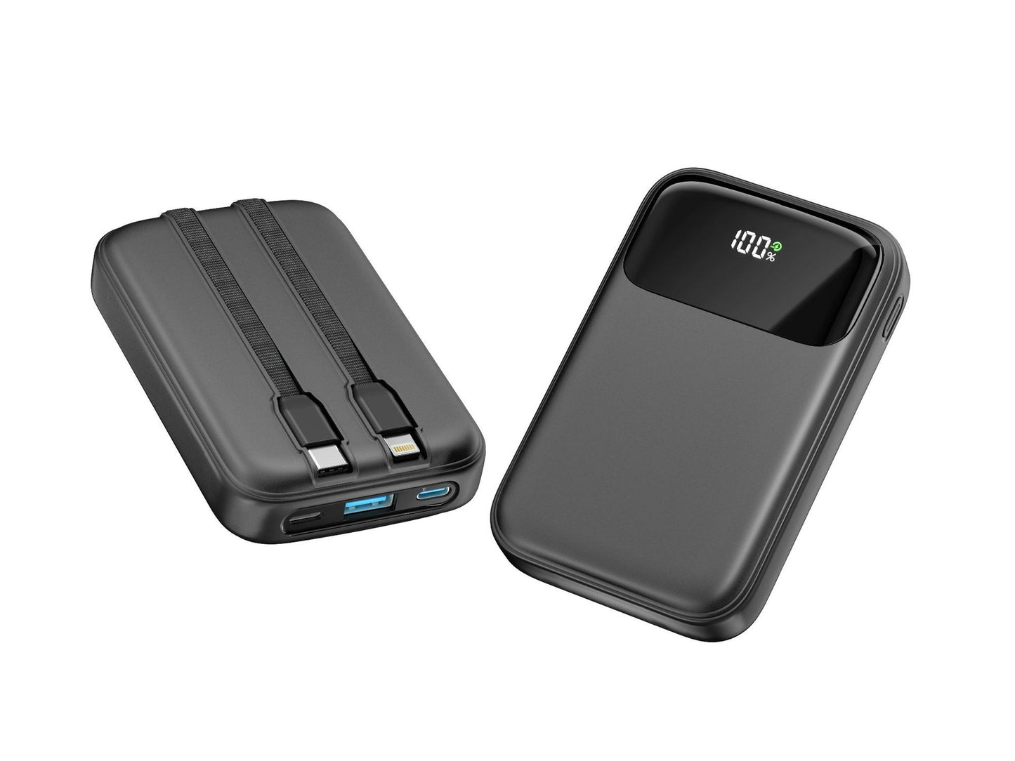 Kompakte Powerbank mit Intelligenter Led-Anzeige Brehn