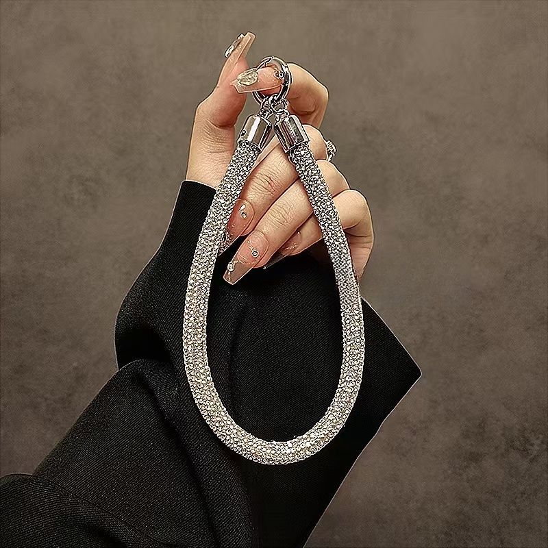 Rhinestone-accentierte Handtaschenriemen Brehn