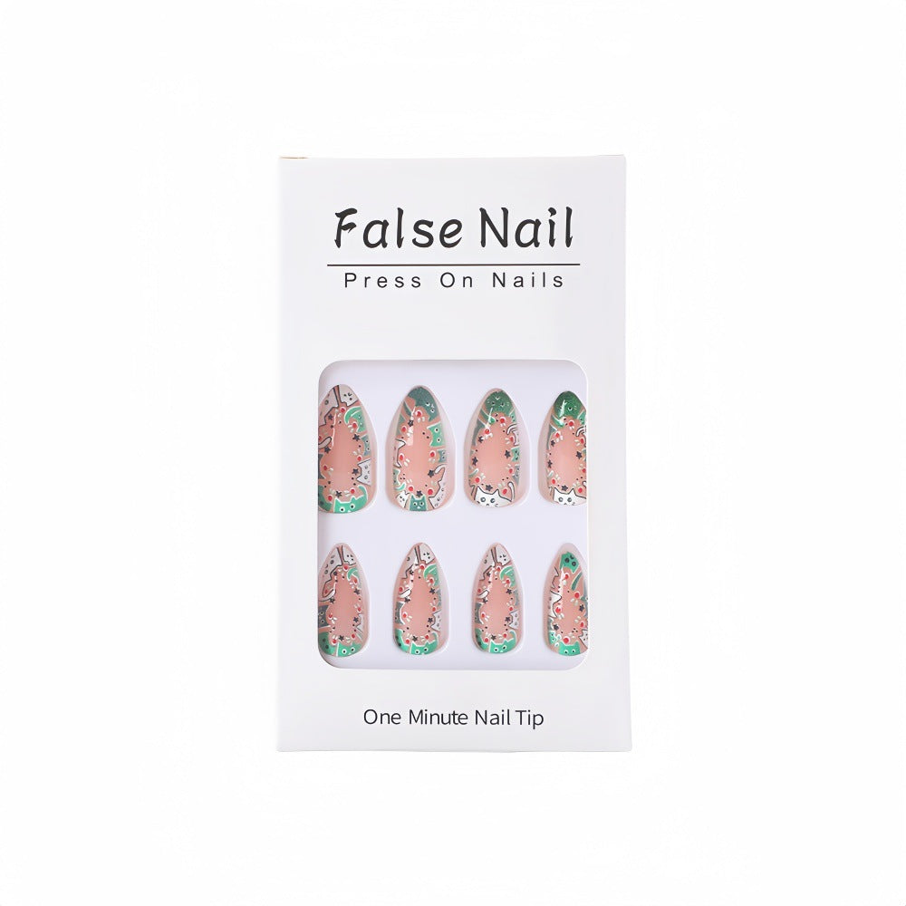 Künstliche Nagelspitzen im kreativen Design Brehn
