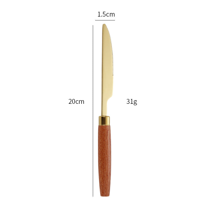 Eleganter Dessertlöffel mit Ergonomischem Holzgriff Brehn