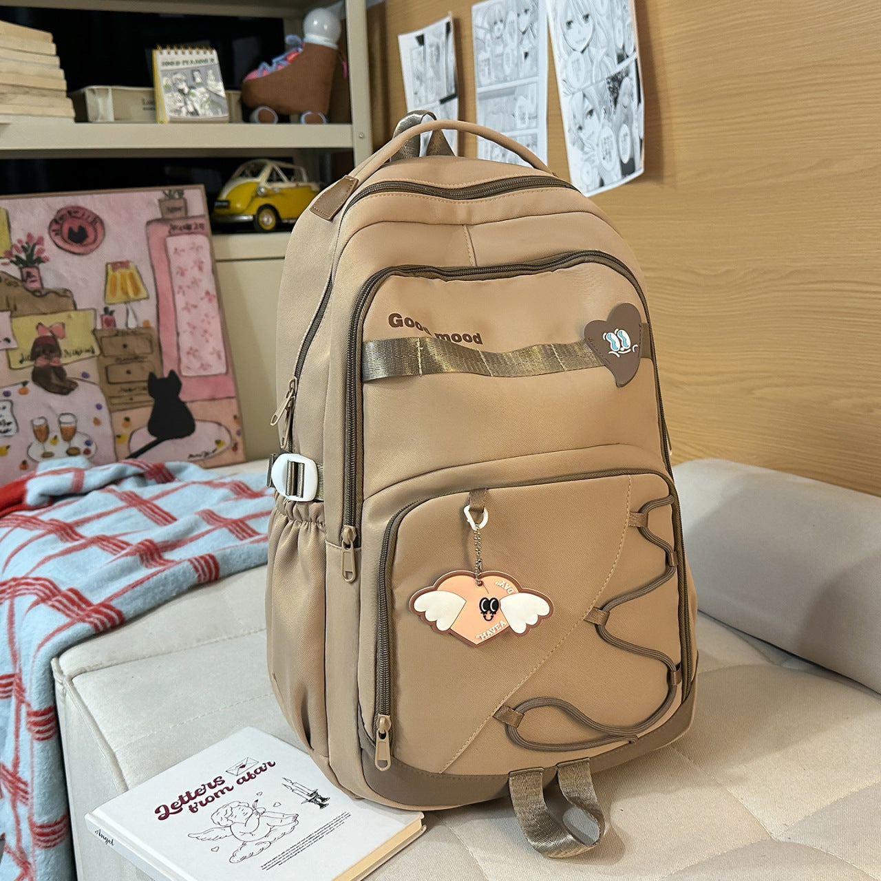 Stylischer Grafikdesign-Rucksack