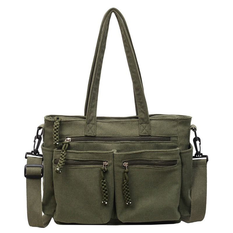 Stylische Mehrfach-Taschen-Tragetasche Brehn