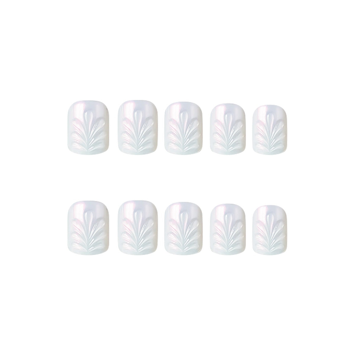 Elegantes strukturiertes Nageldesign Brehn