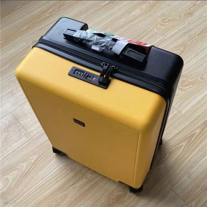 hardshell spinner-handgepäckkoffer mit teleskopgriff doppelt-spinner rollen eingebautes TSA-kombinationsschloss kratzfestes ABS-gehäuse Brehn