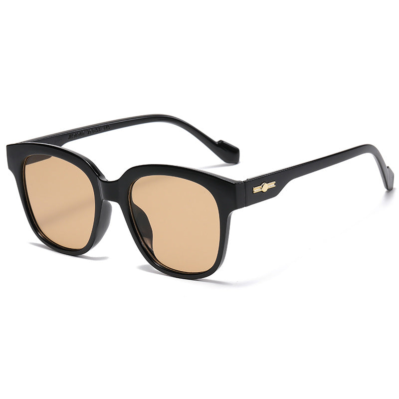 Damen Quadratische Sonnenbrille im eleganten Schildpatt-Design Brehn