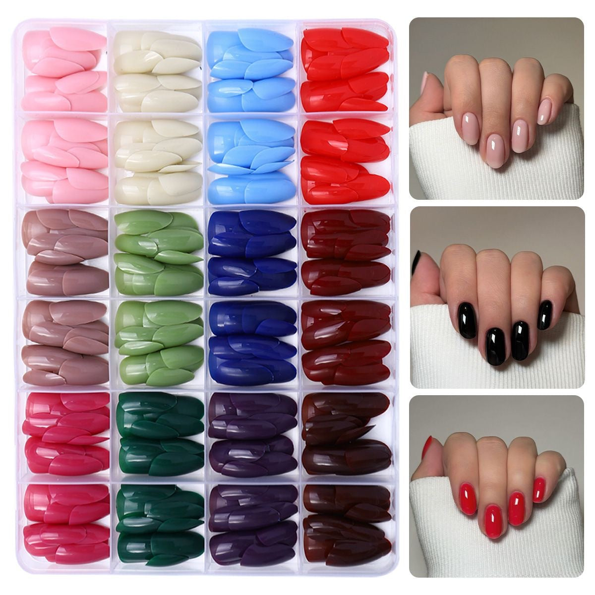 Premium Press-On Nail Kit Brehn