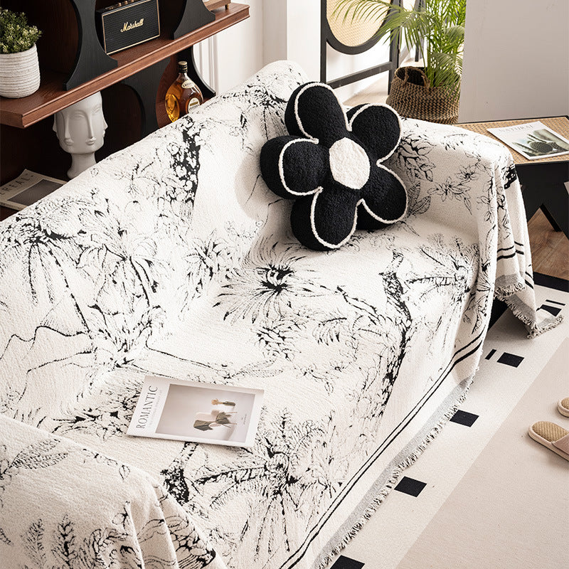 Künstlerische Florale Wandteppich Decke