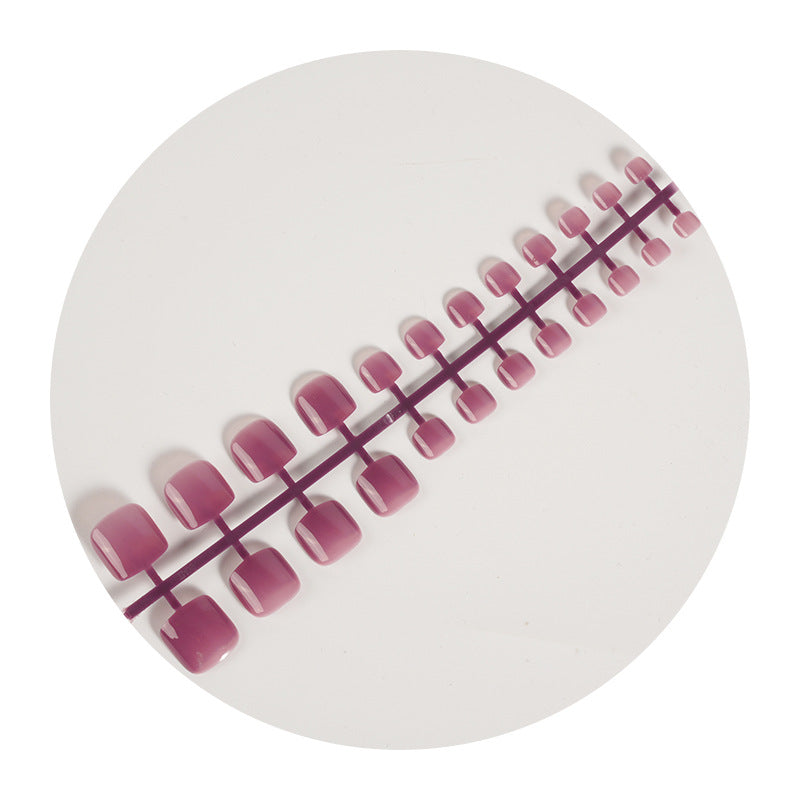 Premium Glänzendes Press-On Nagelkunst Set Brehn