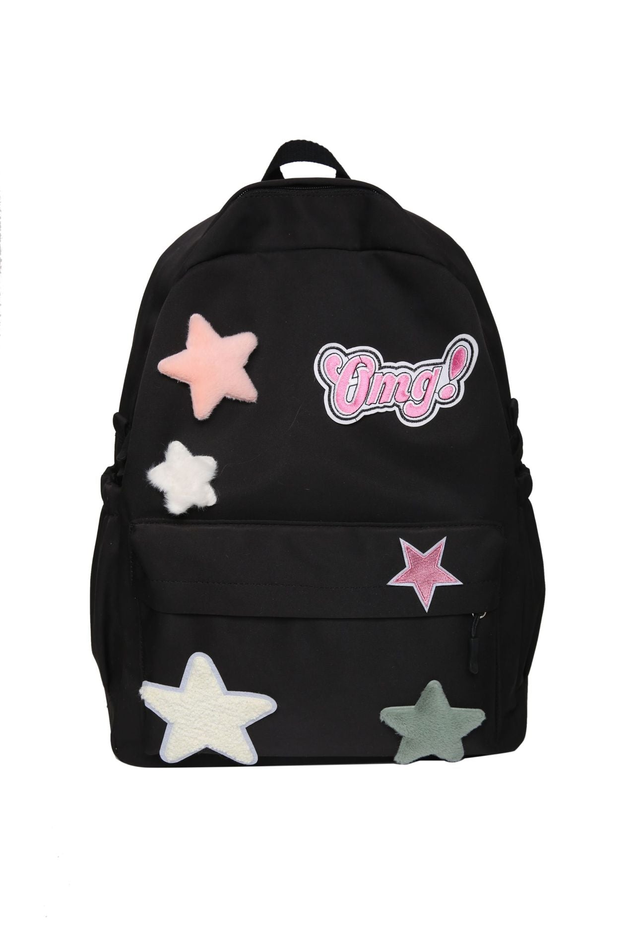 Spaß bestickter Rucksack mit Sternmotiv