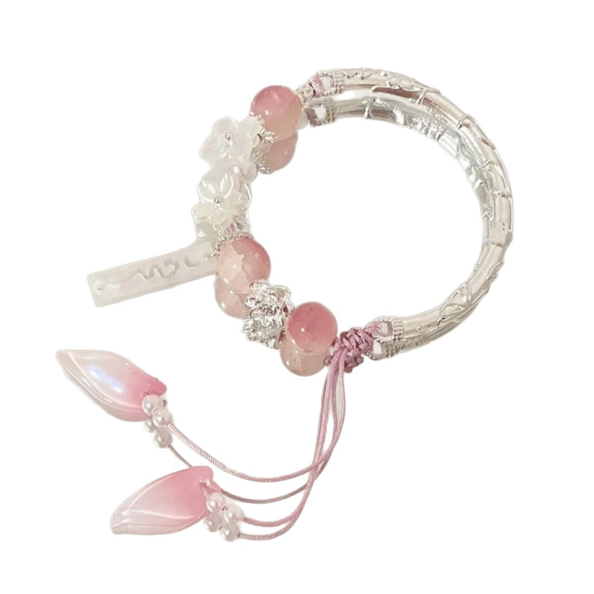 Floral Perlencharme Armreif Brehn