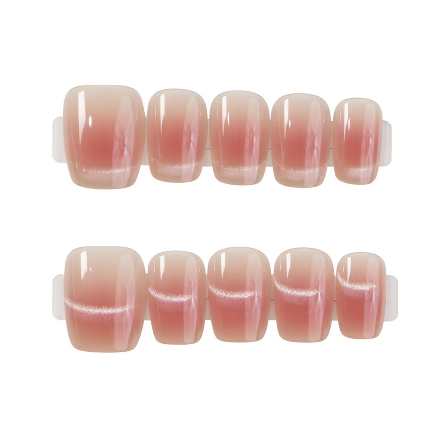 Elegante Ombre Press-On Nagelkollektion Brehn