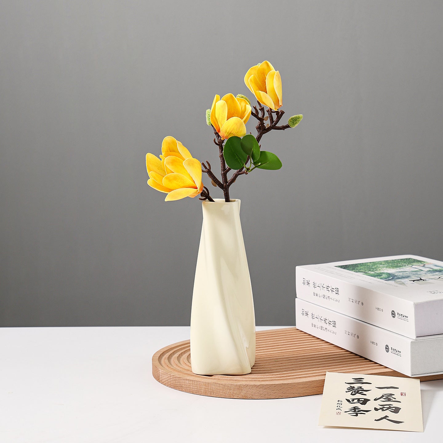 Abstrakte Twist-Form Dekorative Vase