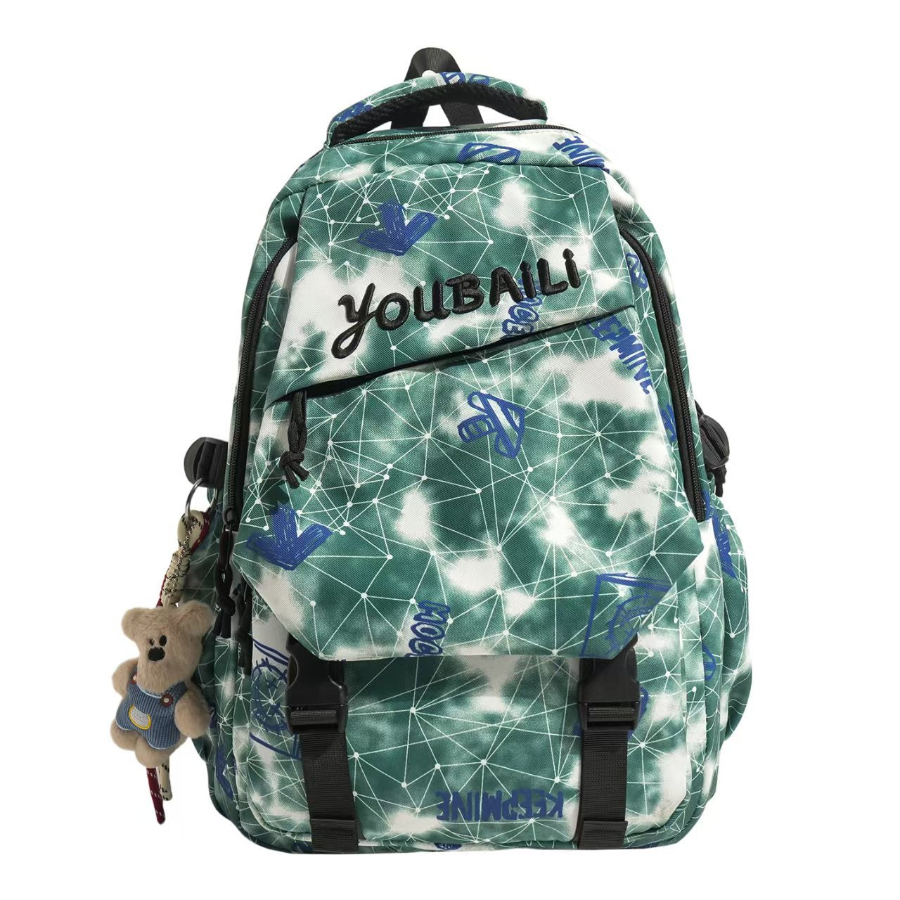 Trendy Grafikdruck Rucksack Brehn