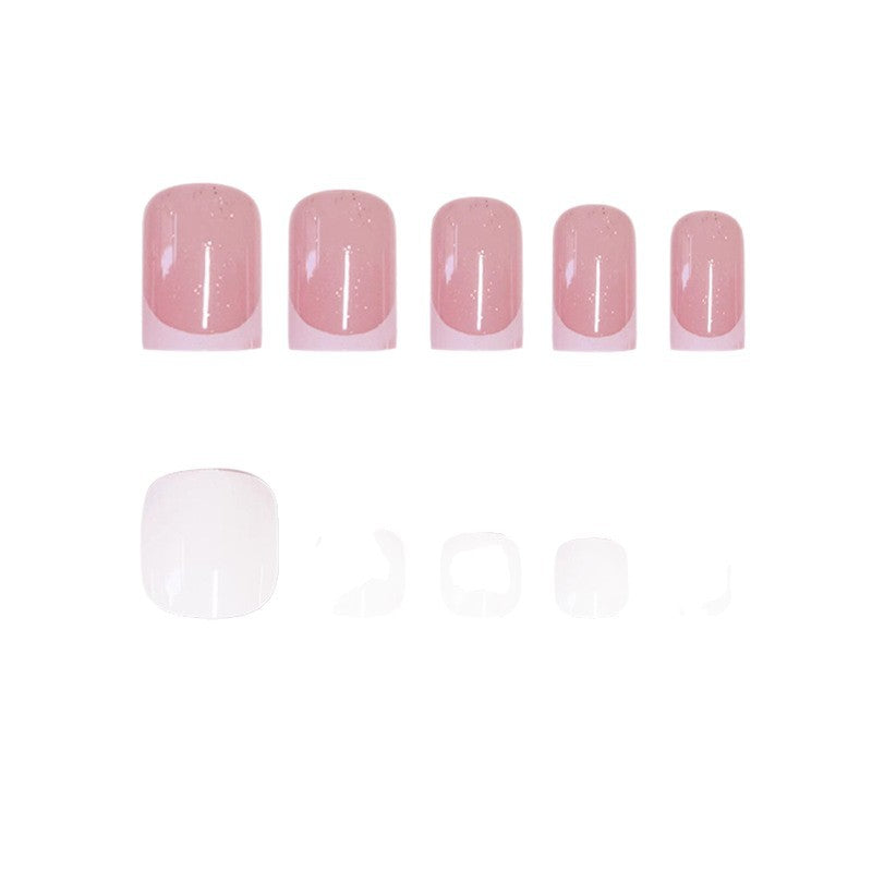 Premium French Tip Nail Set Brehn